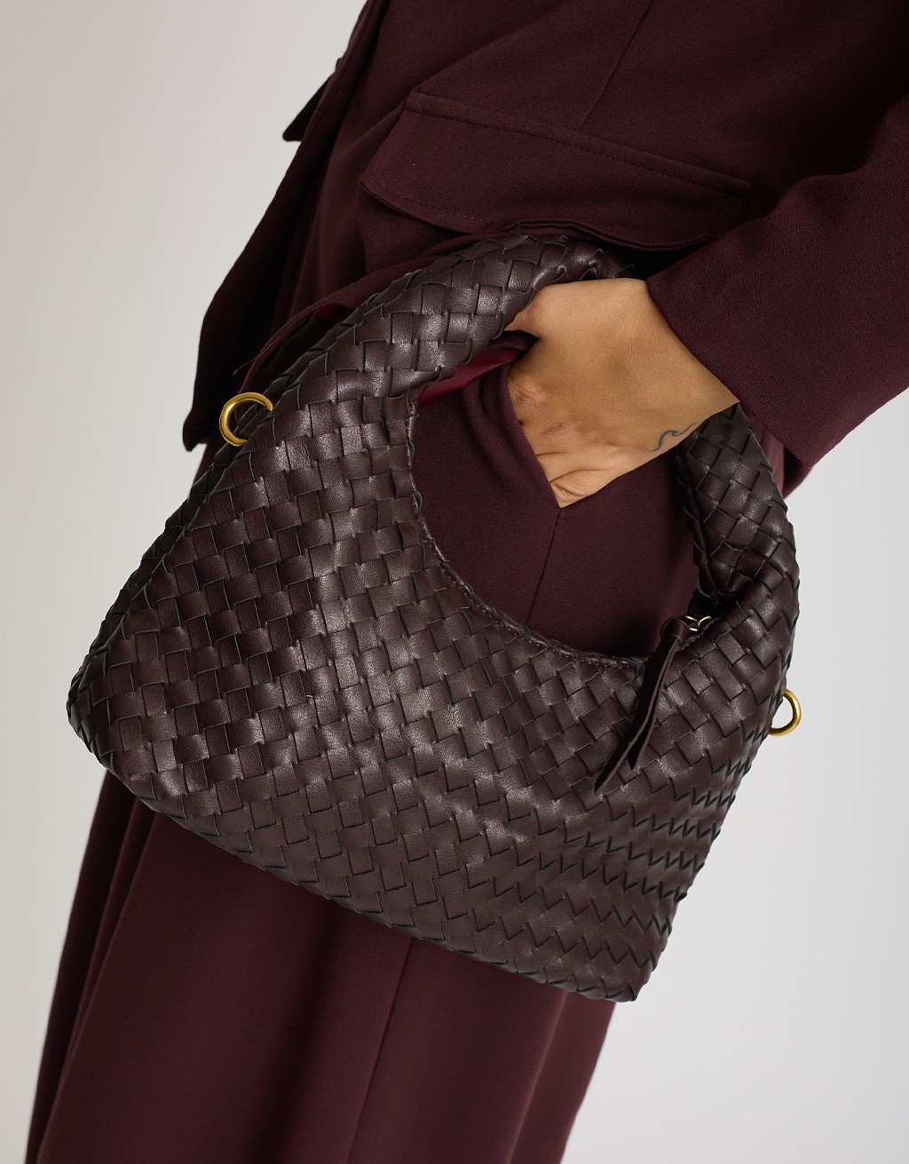 Borsetta Intrecciata Glam-Chic