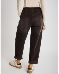 Pantalone Velluto Effetto Sabbiato