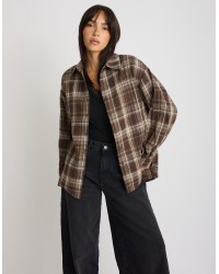 Camicia Quadro Strass