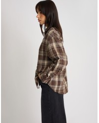 Camicia Quadro Strass