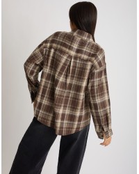 Camicia Quadro Strass