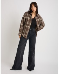 Camicia Quadro Strass