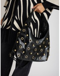 Borsa Rock-Chic  Borchie Occhielli