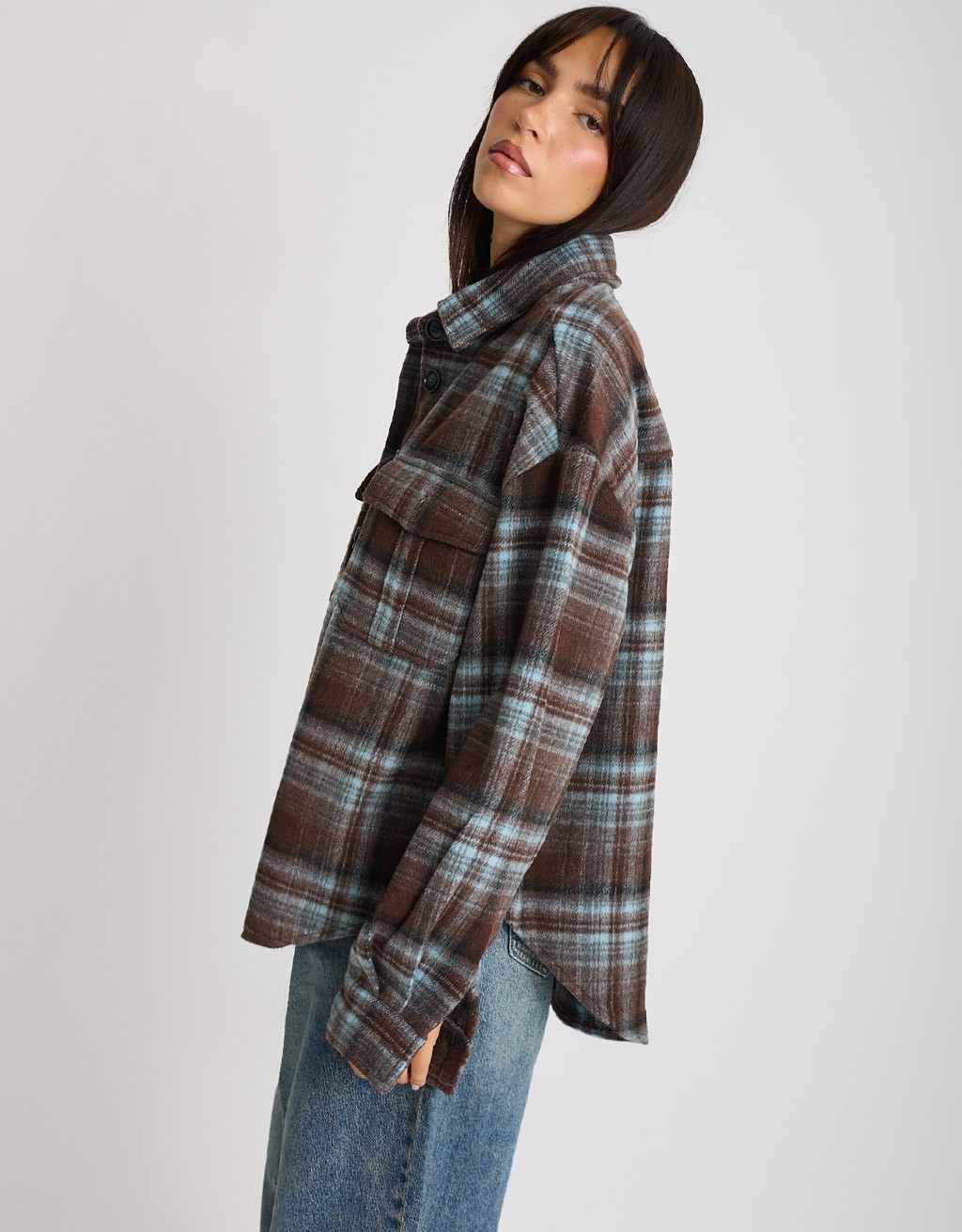 Giacca Camicia Pesante Quadro
