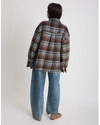 Giacca Camicia Pesante Quadro