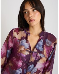 Camicia Tencel Fantasia Alamari