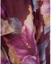 Camicia Fiocco Tencel Fantasia