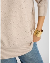 Maglione Pallini Rilievo Over