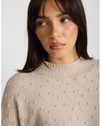 Maglione Pallini Rilievo Over