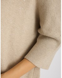 Maglioncino Over V Micro Paillettes