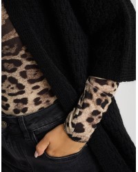 Cardigan Midi Intrecciato