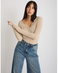 Maglietta Ultralight Cashmere Pizzo