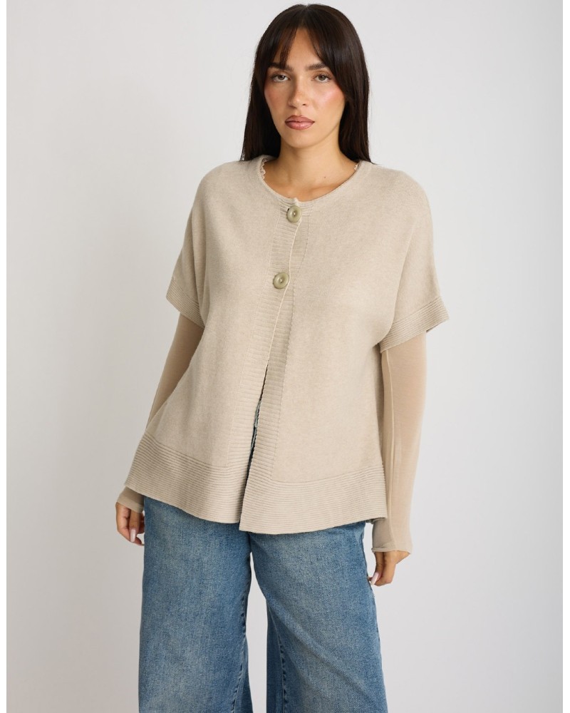 Cardigan Bottone