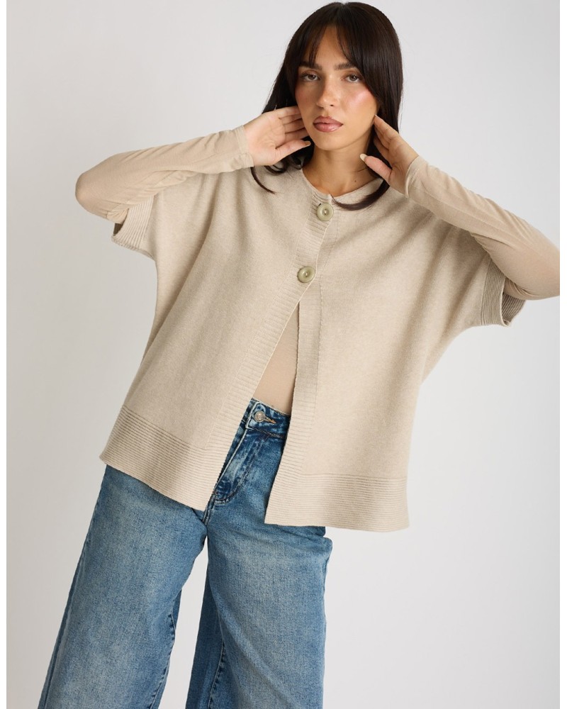Cardigan Bottone