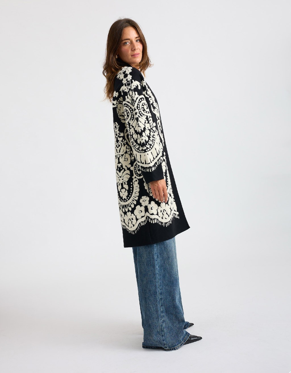 Cardigan Maglia Fantasia