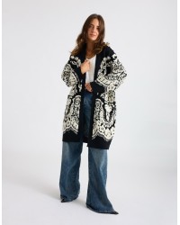 Cardigan Maglia Fantasia