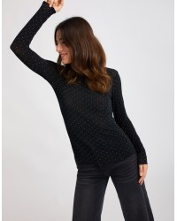 Maglietta Ultralight Cashmere Strass