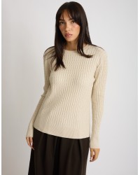 Maglioncino Trecce Lurex