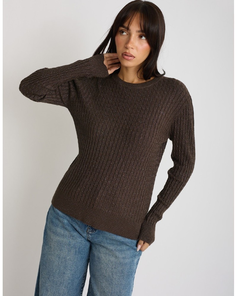 Maglioncino Trecce Lurex