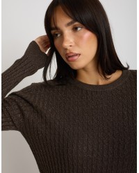 Maglioncino Trecce Lurex