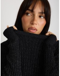 Maglioncino Trecce Lurex