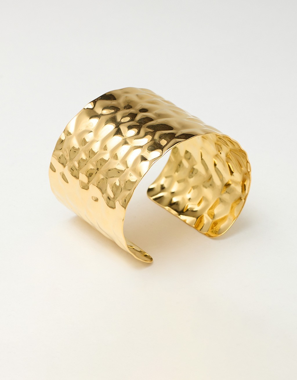 Bracciale Cuffed Martellato