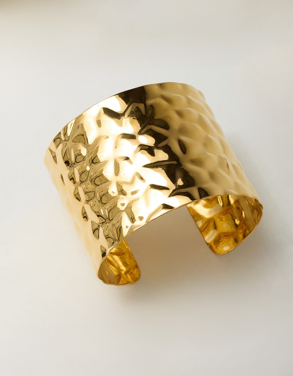 Bracciale Cuffed Martellato