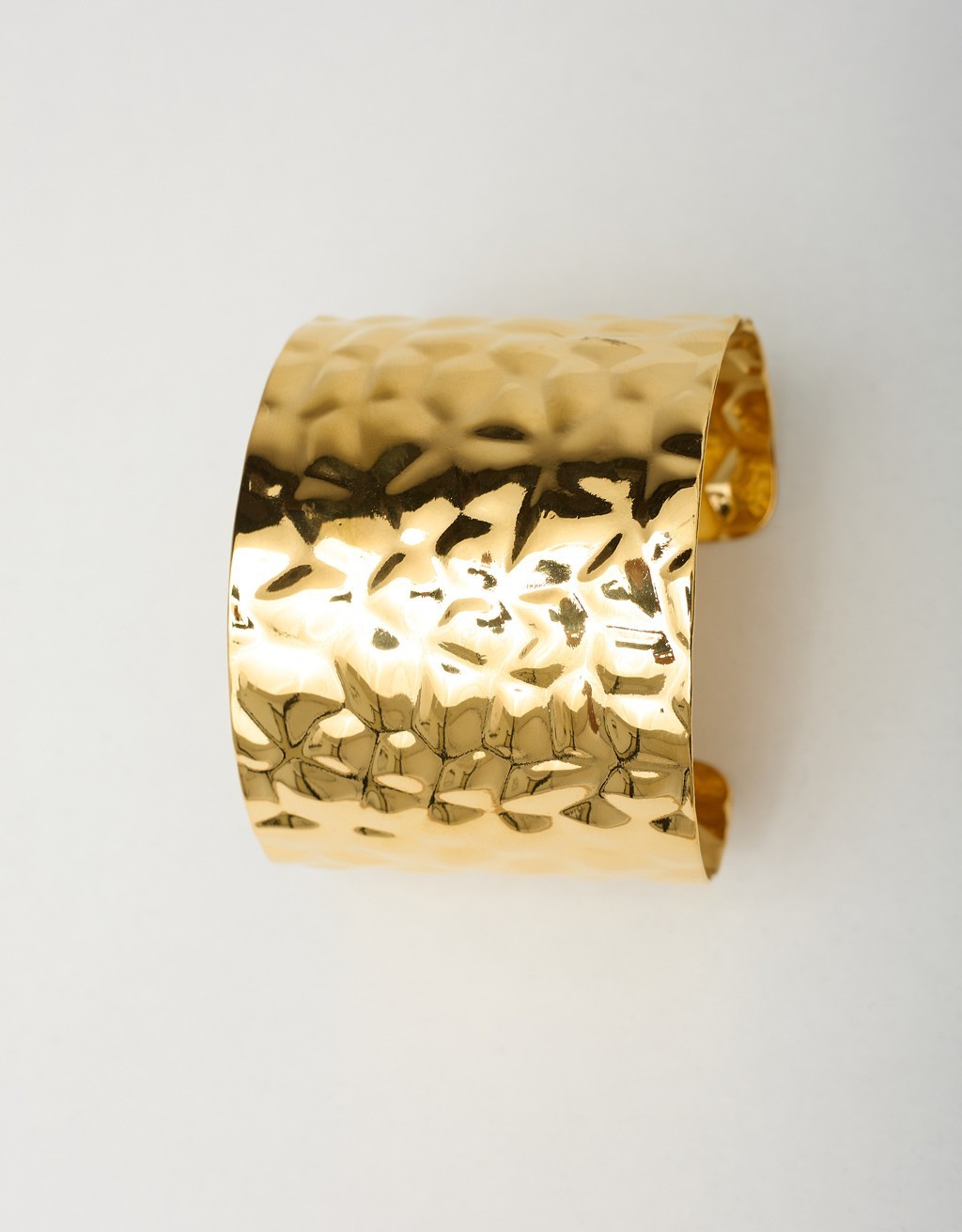 Bracciale Cuffed Martellato