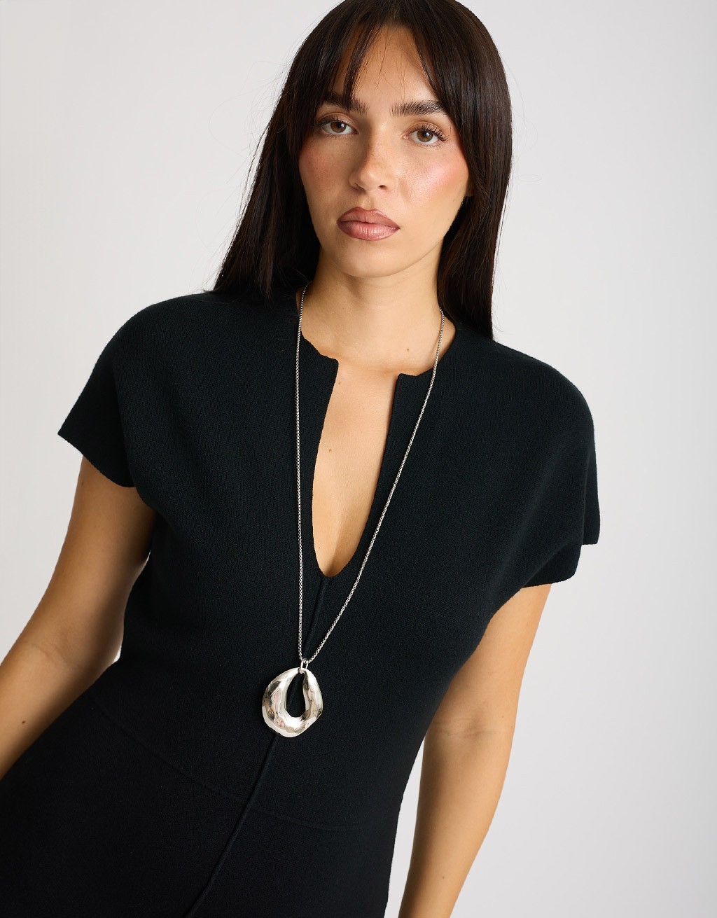 Collana Lunga Charm Wave