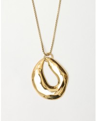 Collana Lunga Charm Wave