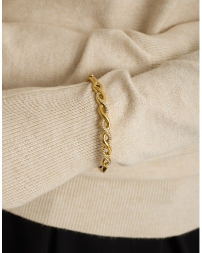 Bracciale Rigido Twist & Shine