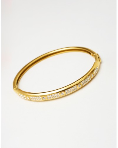 Bracciale Rigido Sparkle Pavé