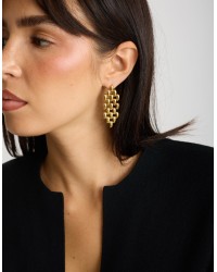 Orecchini Pendenti Mesh Geometry