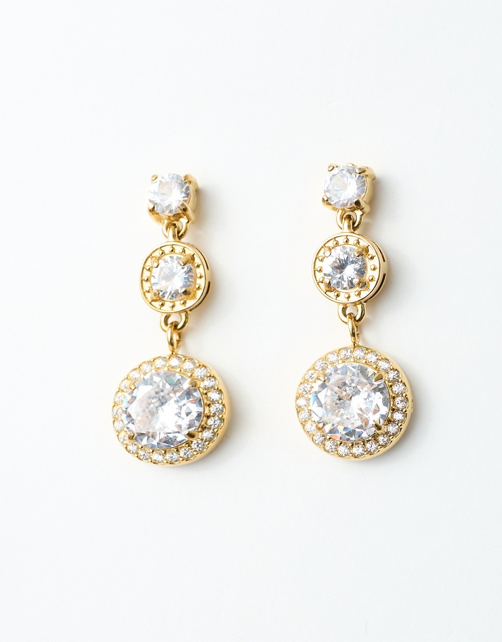 Orecchini Pendenti Crystal Drop