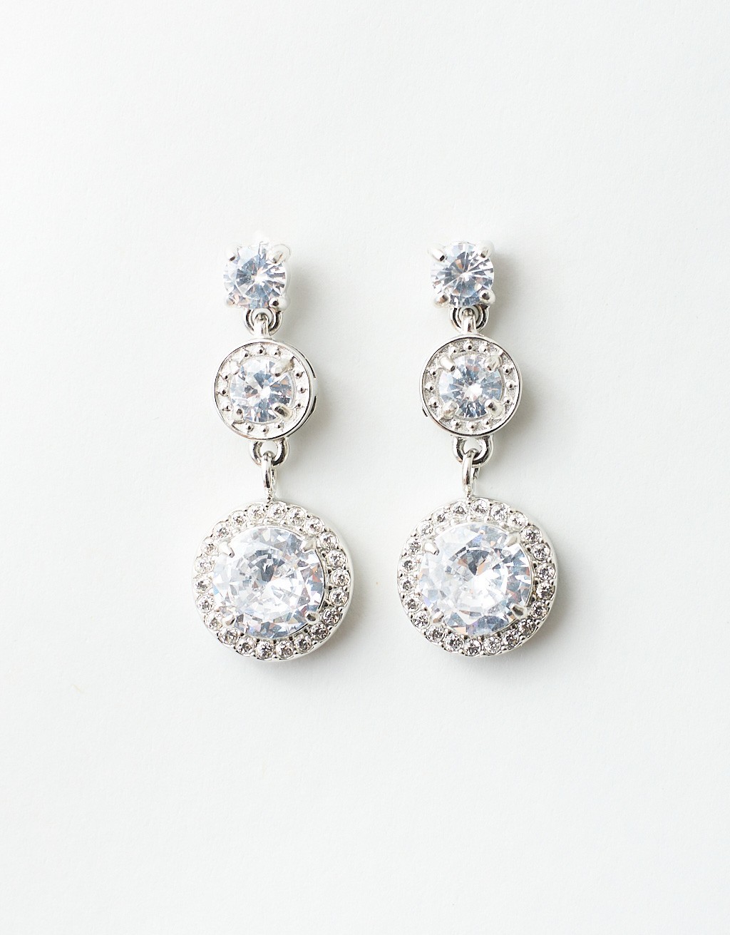 Orecchini Pendenti Crystal Drop