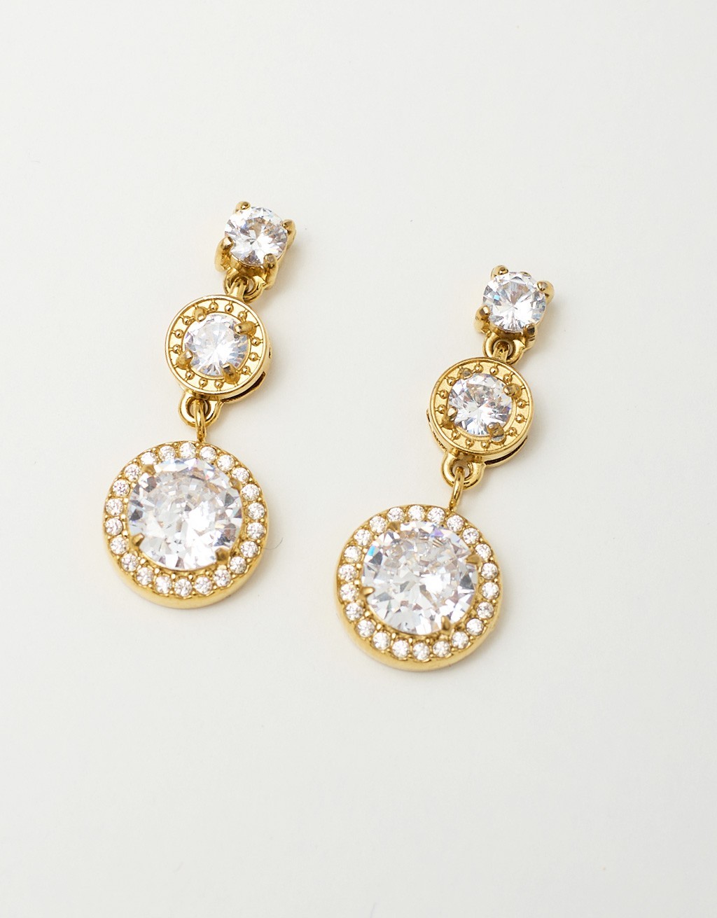 Orecchini Pendenti Crystal Drop