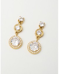 Orecchini Pendenti Crystal Drop