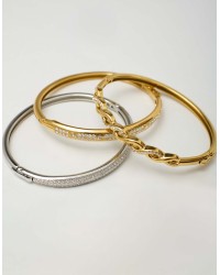 Bracciale Rigido Sparkle Pavé