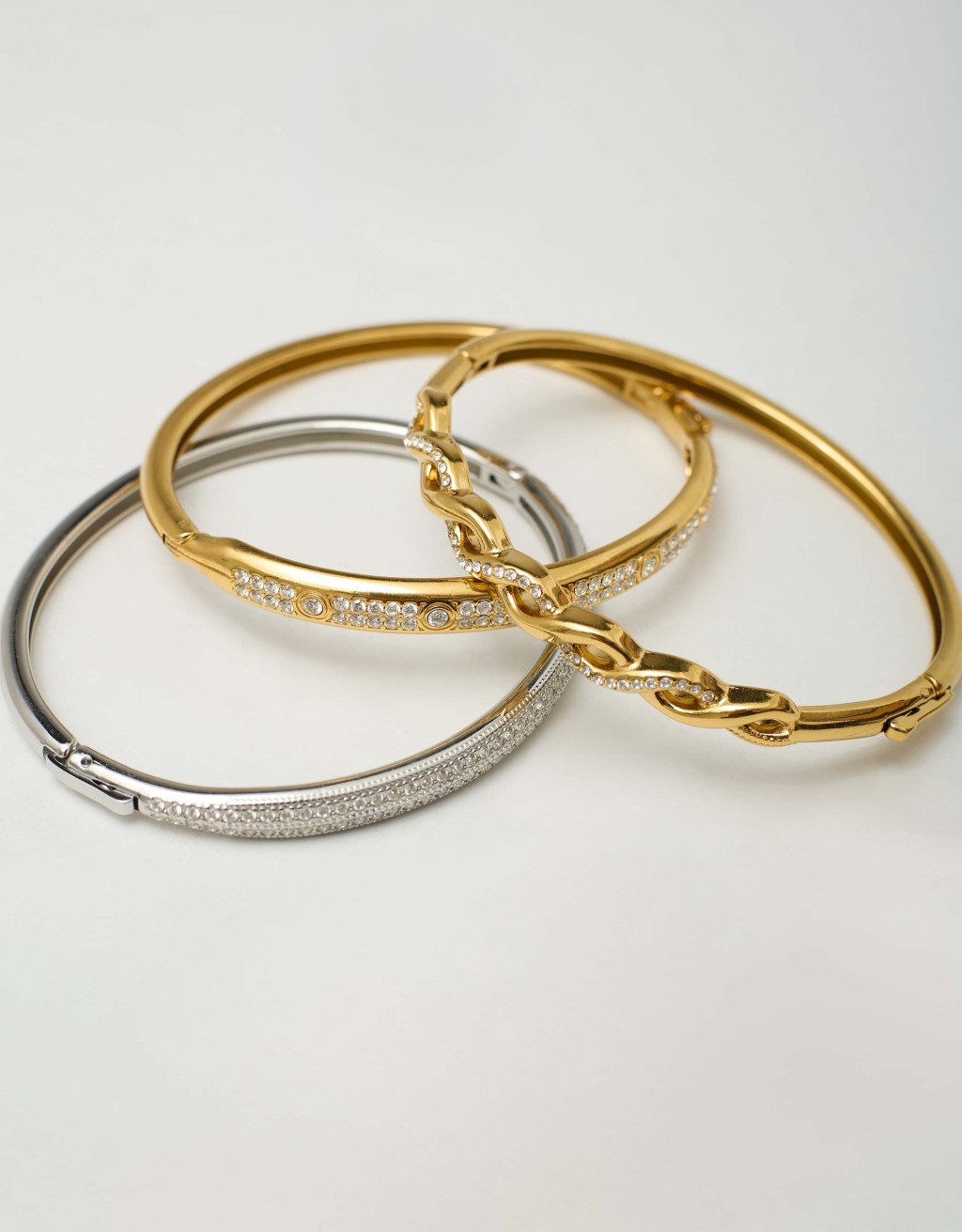 Bracciale Rigido Full Pavé