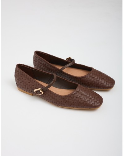 Ballerine Mary Jane Intrecciate
