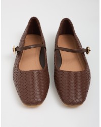 Ballerine Mary Jane Intrecciate