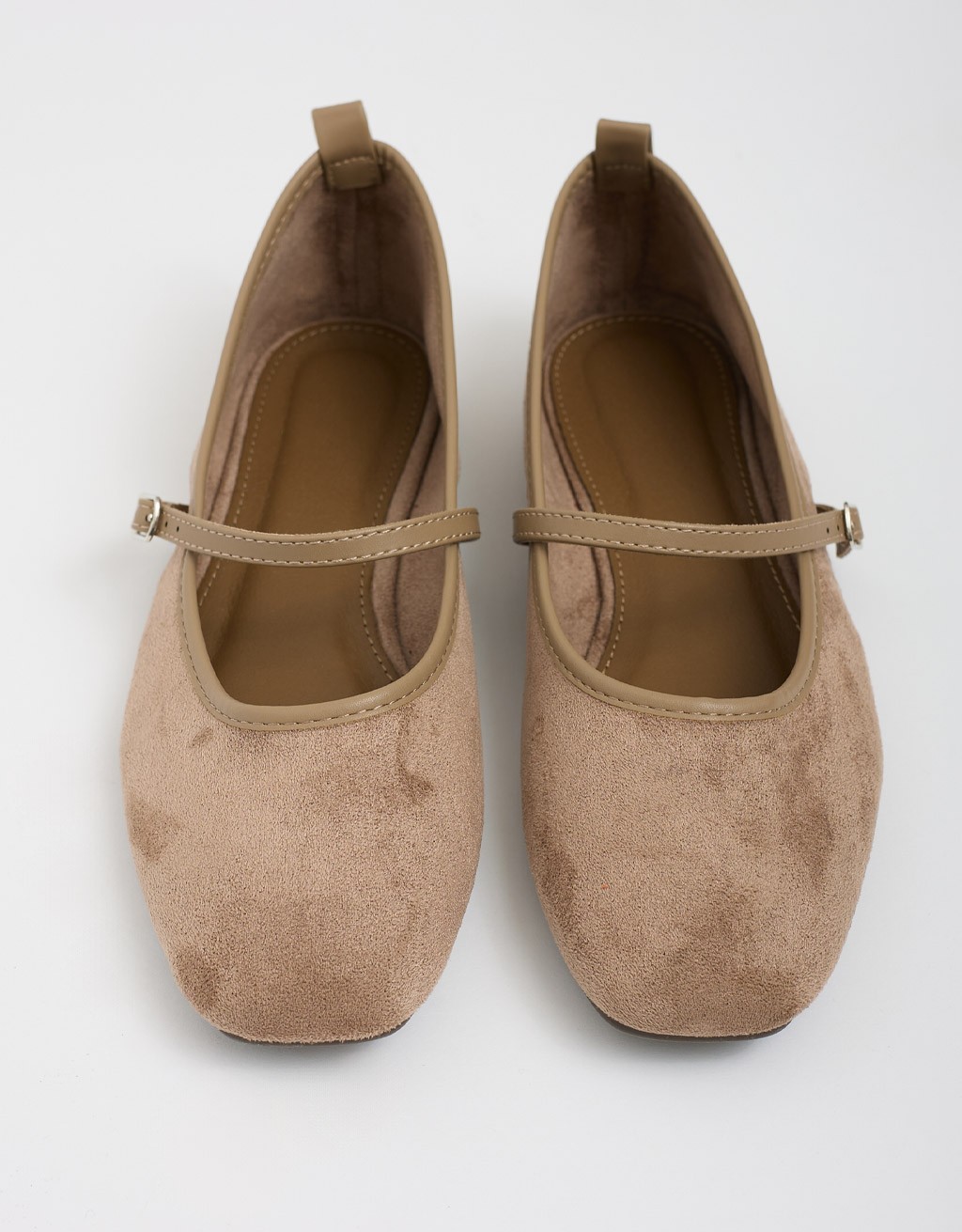 Ballerine Scamosciate Cinturino