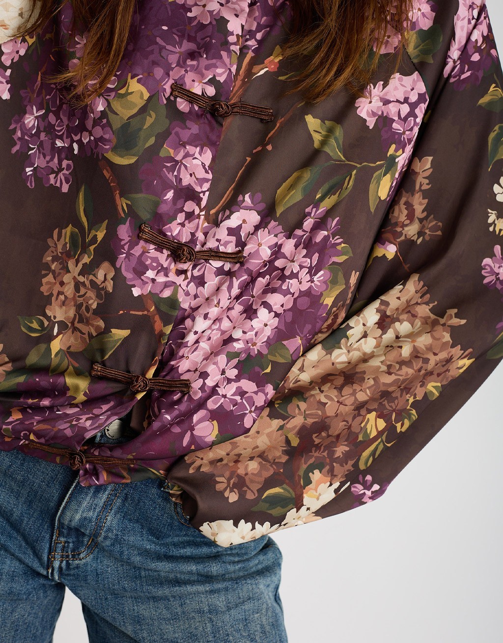 Camicia Raso Fantasia Alamari
