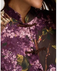 Camicia Raso Fantasia Alamari