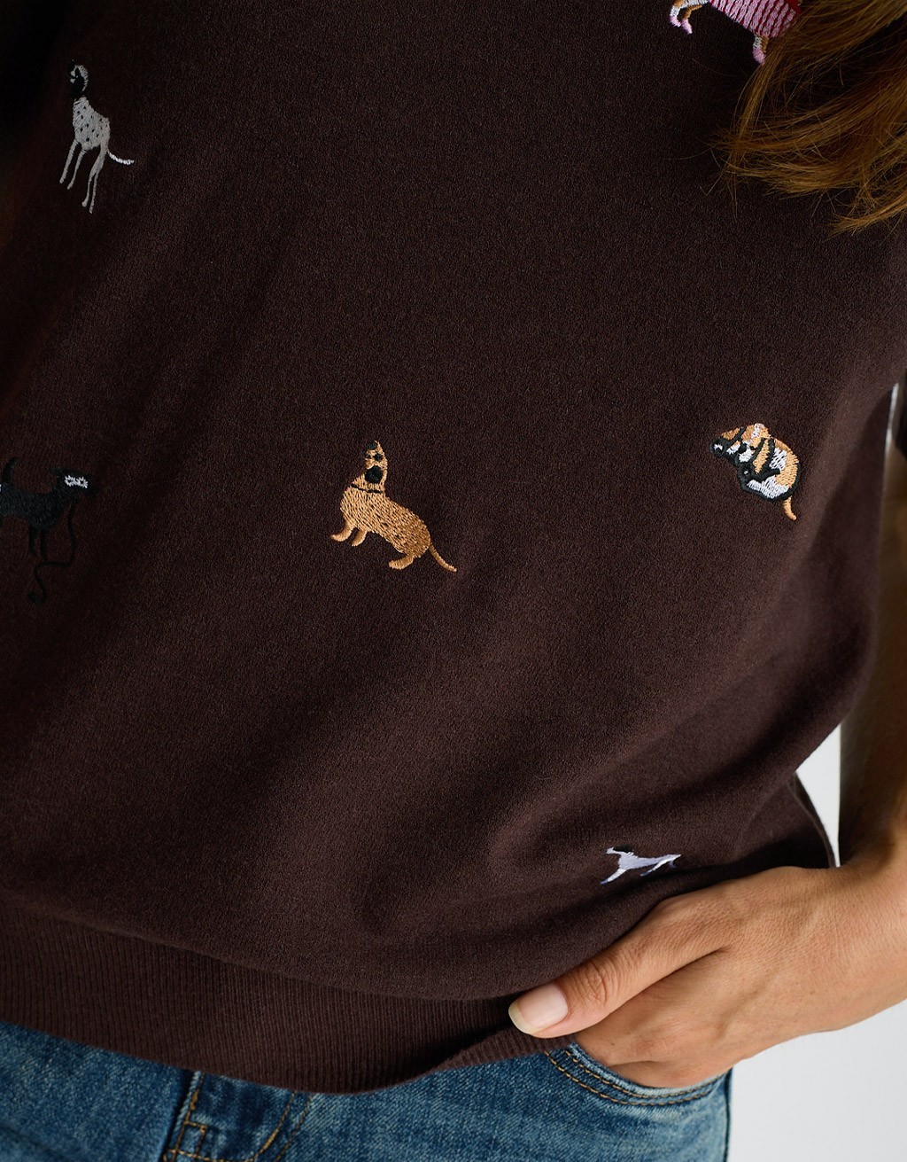 Maglioncino Puppies Ricamati