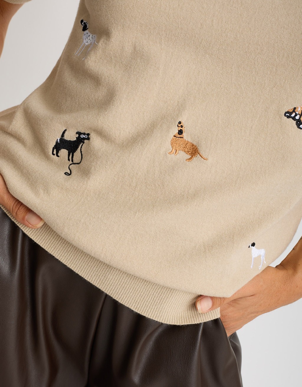 Maglioncino Puppies Ricamati