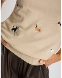 Maglioncino Puppies Ricamati