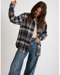 Giacca Camicia Panno Quadro Castoni
