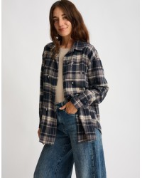 Giacca Camicia Panno Quadro Castoni