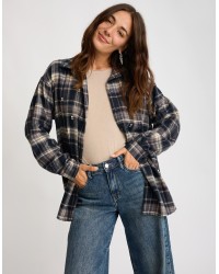 Giacca Camicia Panno Quadro Castoni